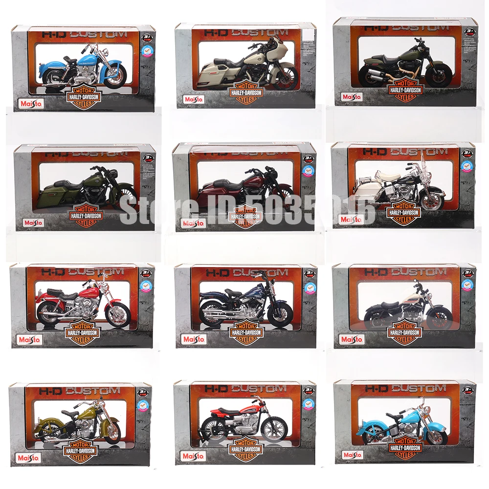 Maisto 1:18 Diecast Harley-Davidson Road King 2 Maisto 1:18 Diecast Harley-Davidson Road King - Image 2