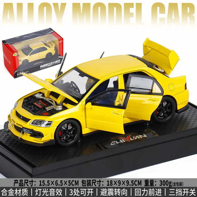 1:32 Scale Diecast Mitsubishi Lancer Evolution Model 14 1:32 Scale Diecast Mitsubishi Lancer Evolution Model - Image 14