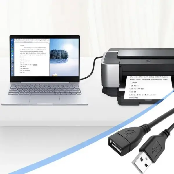 USB 2.0 Extension Cable 0.6m 1m for Devices - Image 4