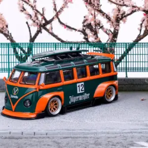 VW T1 Bus Diecast Model in Yellow and White 18 Sc4329f027c7b47f0b30c51f1416566a06 2