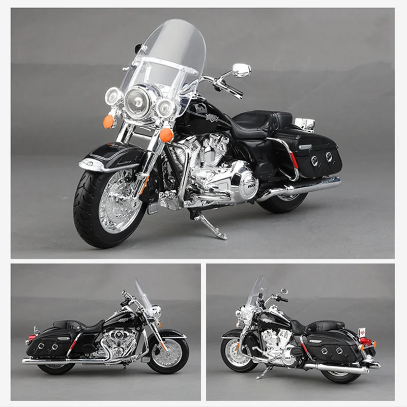 Maisto 1:12 Harley Davidson Motorcycle Diecast Model Harley Flhrc Road King H-D 2021 Street750 Alloy Luxury Vehicle Kid Toy Gift 3 Maisto 1:12 Harley Davidson Motorcycle Diecast Model Harley Flhrc Road King H-D 2021 Street750 Alloy Luxury Vehicle Kid Toy Gift - Image 3
