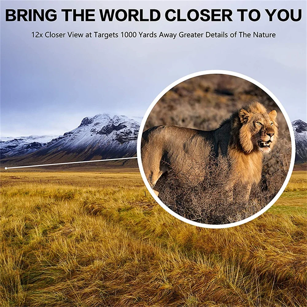 Suncore TL12X42 Portable HD Telescope Binoculars 11 Suncore TL12X42 Portable HD Telescope Binoculars - Image 11