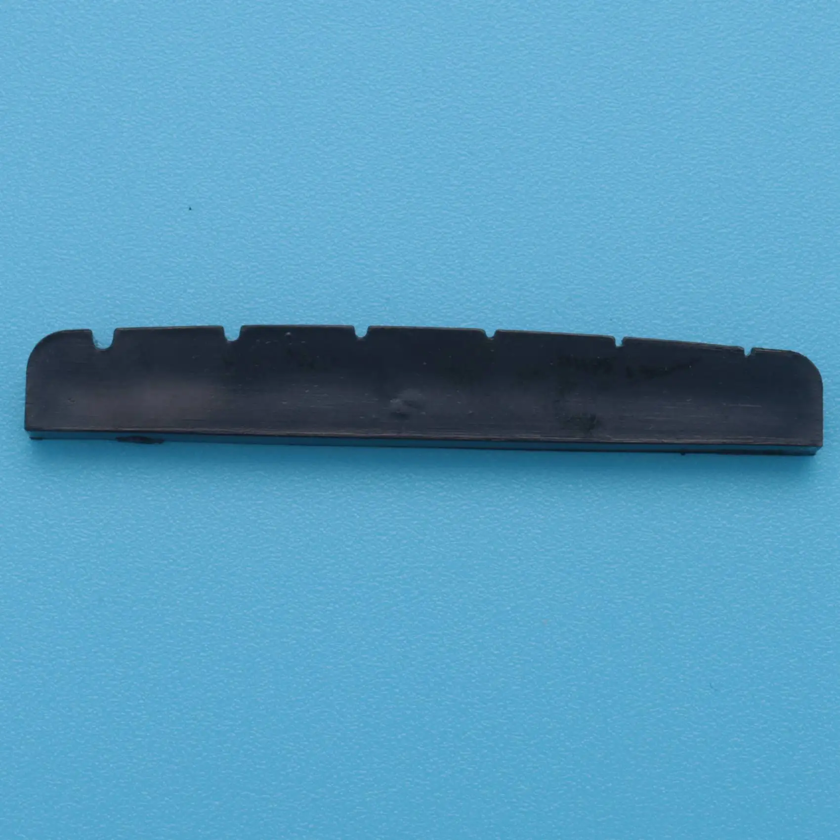 Black Self-Lubricating Slotted Nut for Guitars 6 Black Self-Lubricating Slotted Nut for Guitars - Image 6