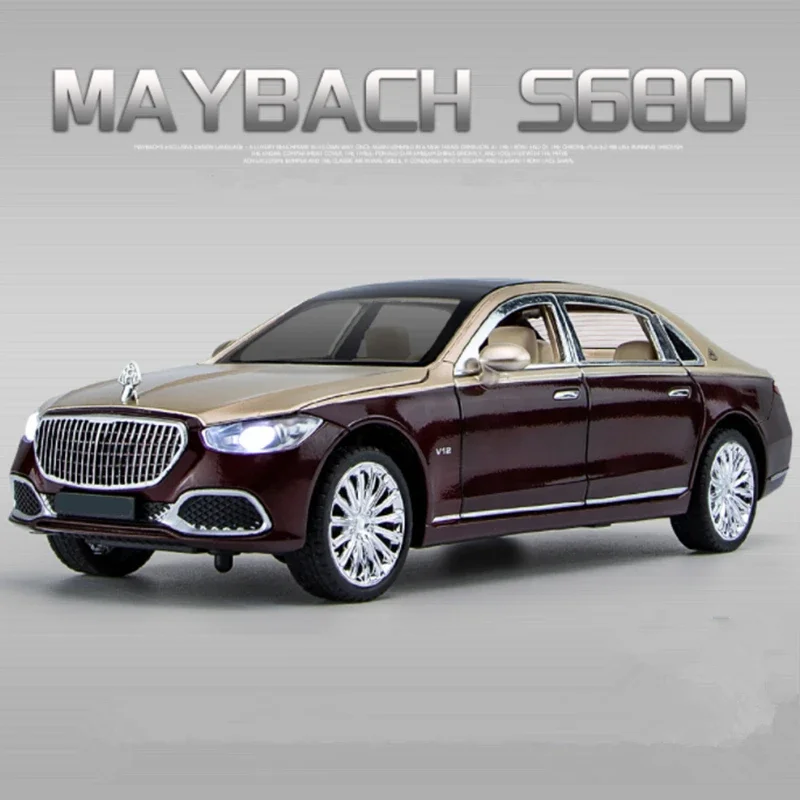 1:24 Maybach S680 Diecast Model Car 9 1:24 Maybach S680 Diecast Model Car - Image 9