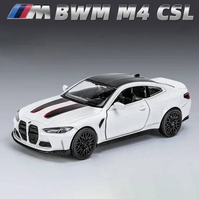 1:36 Scale BMW M4 CSL Alloy Model Car 7 1:36 Scale BMW M4 CSL Alloy Model Car - Image 7