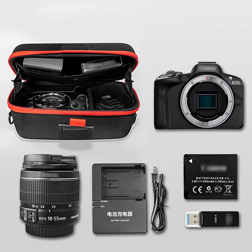 Hard EVA Storage Case for Canon EOS Rebel 2 Hard EVA Storage Case for Canon EOS Rebel - Image 2