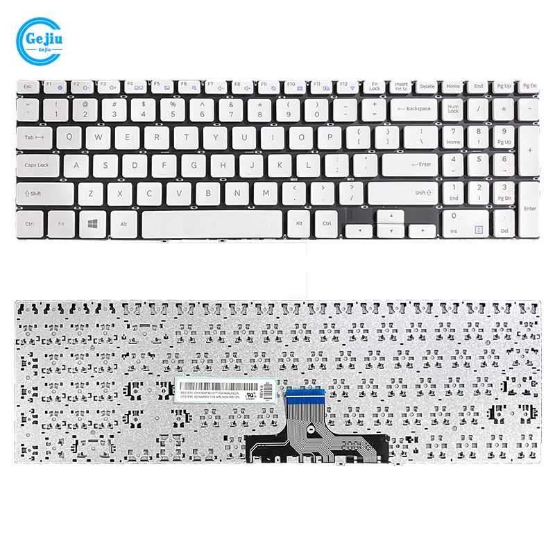 SAMSUNG Laptop Keyboards Black and White Set 4 SAMSUNG Laptop Keyboards Black and White Set - Image 4