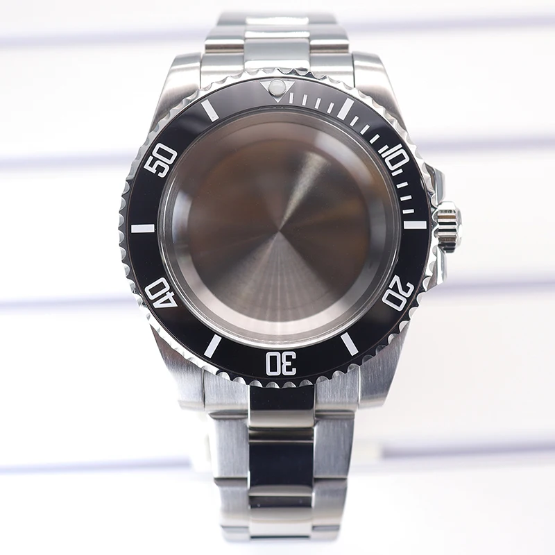 40mm Diver Watch Case with Sapphire Crystal 12 40mm Diver Watch Case with Sapphire Crystal - Image 12