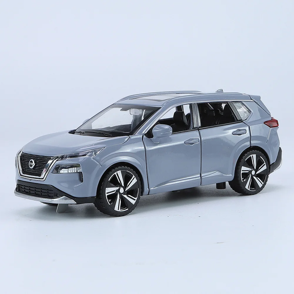 1:32 Nissan X-Trail SUV Diecast Model White 7 1:32 Nissan X-Trail SUV Diecast Model White - Image 7