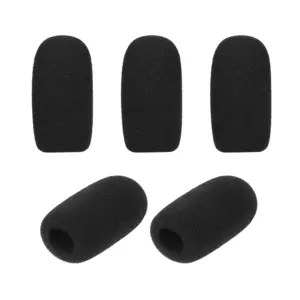 Black Mini Microphone Windscreens Pack of 5 16 Sc6bee5a4fb3f4344aa6ad77ec9d988b0p