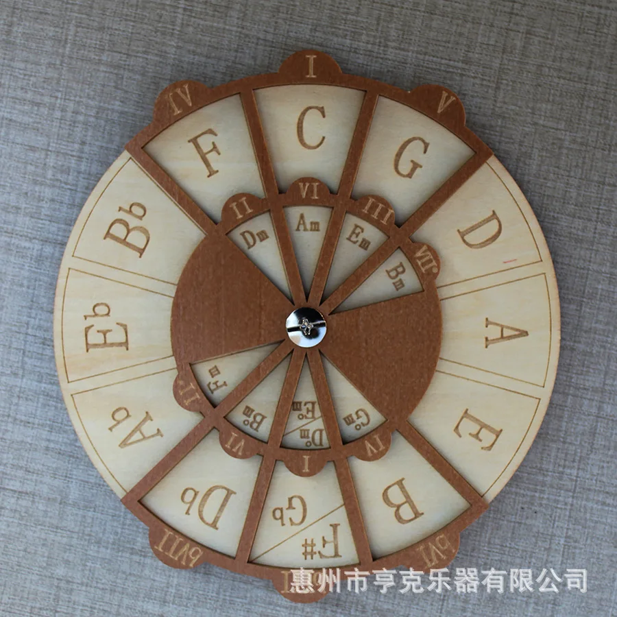 Circle of Fifths Chord Wheel for Musicians 8 Circle of Fifths Chord Wheel for Musicians - Image 8