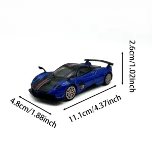 Vibrant Blue Alloy Car Model Collector's Item 7 Sc6d3b1f1391846c38d2144e7af63f3acc