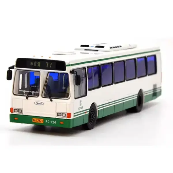 1:64 Scale Shanghai No. 71 Diecast Bus Model - Image 6