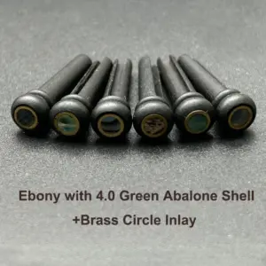 Ebony Bridge Pins Set for Acoustic Guitars 17 Sc7096ebd9600464a8f604839b5e26794p