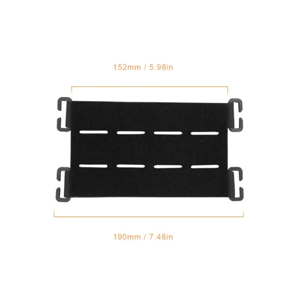 Tactical Nylon Patch Panel for Gear Customization - Image 6