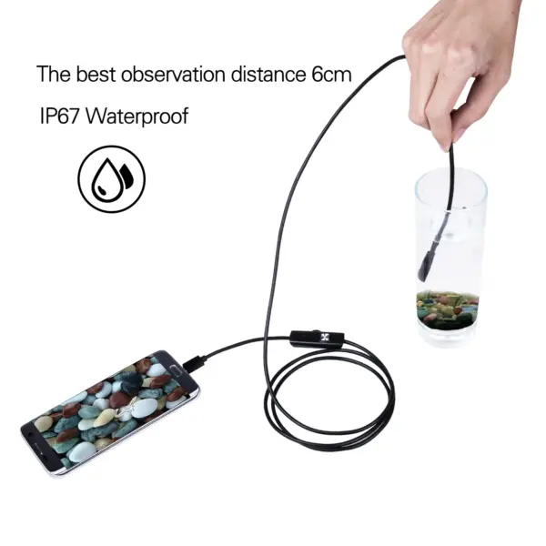 3 in 1 Android Endoscope Camera 5.5mm Lens - Image 5