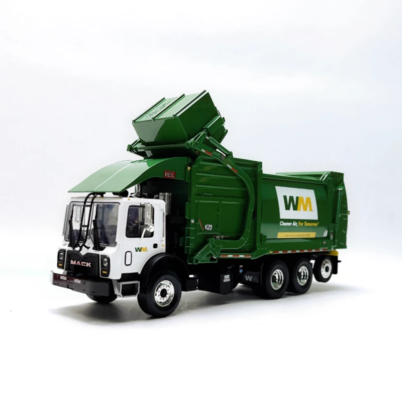 1:34 Scale First Gear Diecast Garbage Truck Model 2 1:34 Scale First Gear Diecast Garbage Truck Model - Image 2