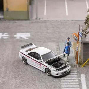 FH1:64 R33 400R Diecast Car Model 6 Sc73fc89a92d74c43b80c6e33bdb2a432D