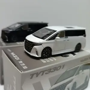 1:64 Scale 2023 Toyota Alphard Alloy Model 7 Sc7a4395254d4479a8117a849f2324eabe