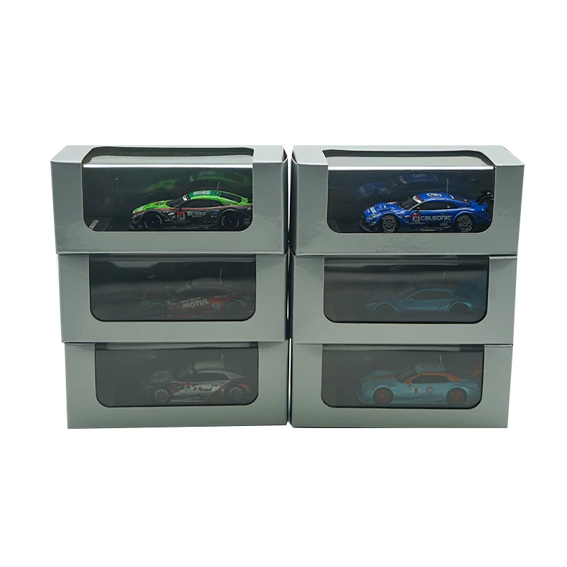 1:64 Scale Blue Nissan GT-R GT500 Model Car 6 1:64 Scale Blue Nissan GT-R GT500 Model Car - Image 6