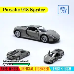 1:36 Porsche Diecast Model Car Collection 28 Sc85b1893b13347a398bac75242c60aa4C