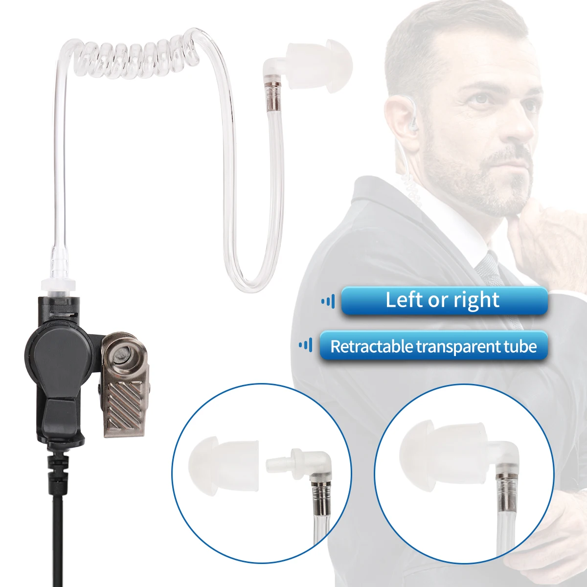 Baofeng APX 6000 Earpiece for Motorola Radios 5 Baofeng APX 6000 Earpiece for Motorola Radios - Image 5