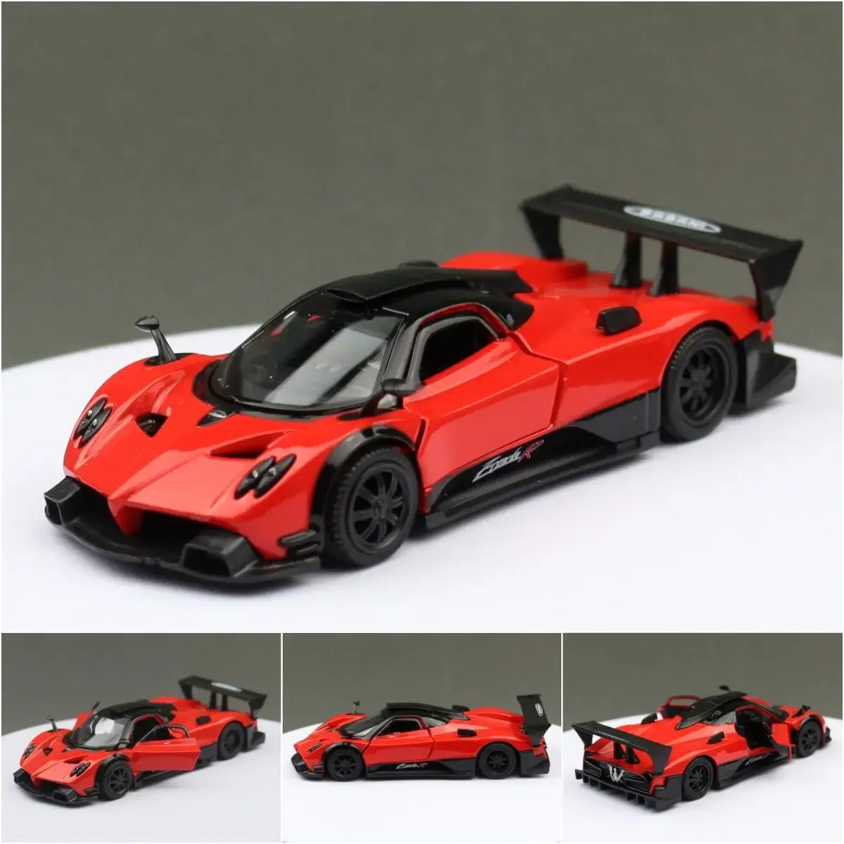 1:36 Pagani Zonda R Diecast Model Red 7 1:36 Pagani Zonda R Diecast Model Red - Image 7