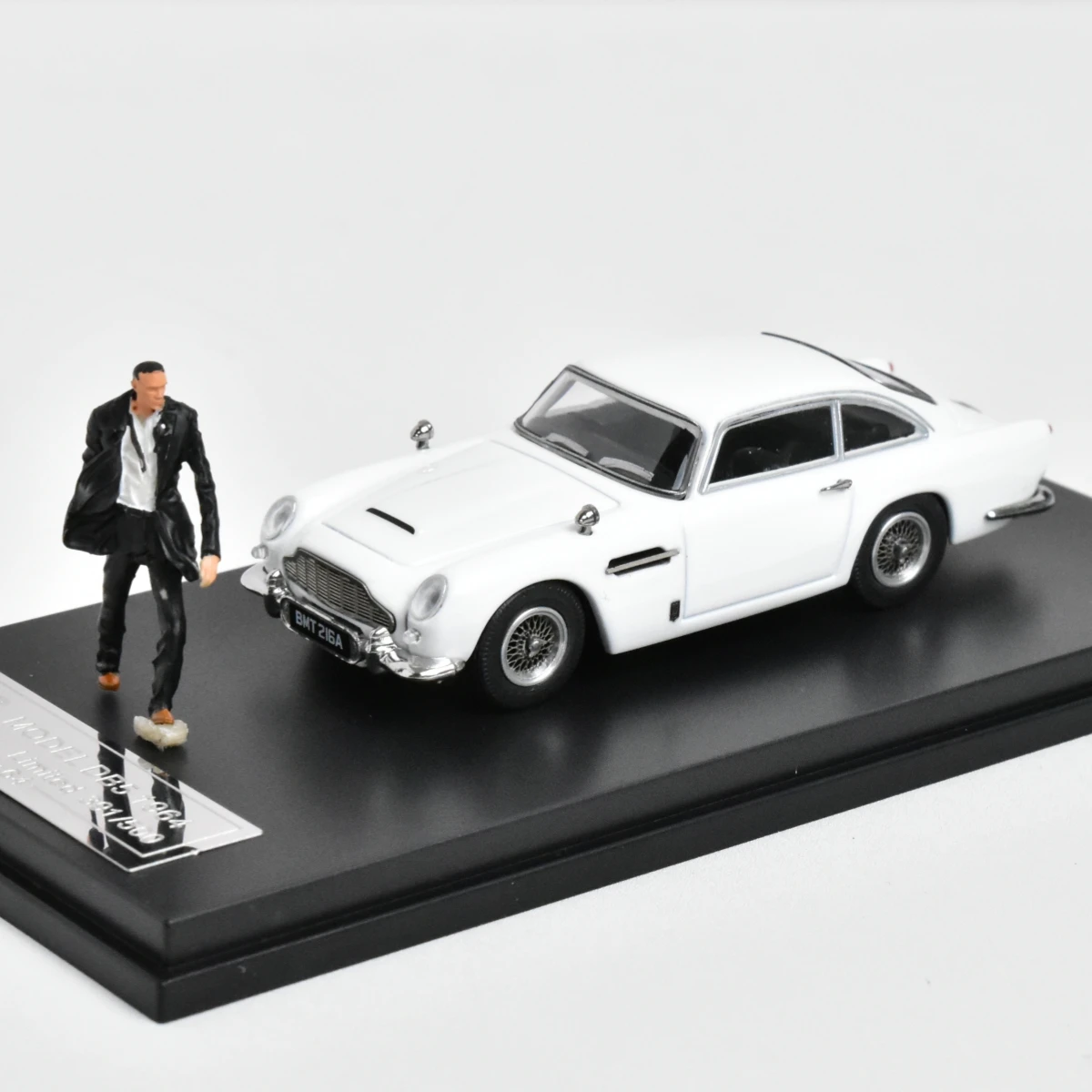 DB5 Diecast Model Car 1:64 Scale Black 6 DB5 Diecast Model Car 1:64 Scale Black - Image 6