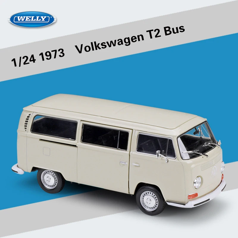 WELLY 1:24 Diecast 1963 Volkswagen T1 Bus 8 WELLY 1:24 Diecast 1963 Volkswagen T1 Bus - Image 8