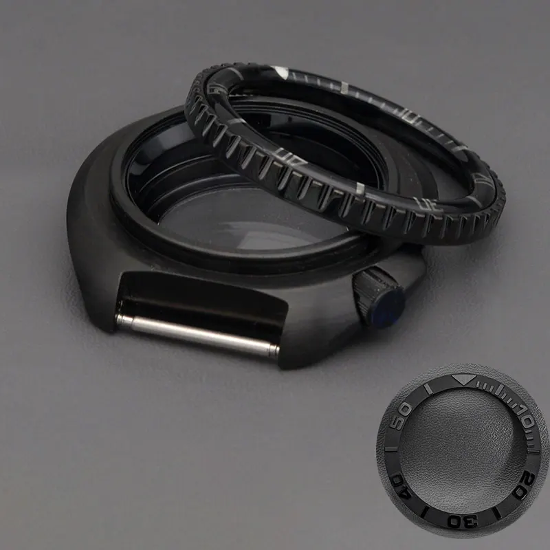 Black 6105 6309 Turtle Abalone Watch Case 12 Black 6105 6309 Turtle Abalone Watch Case - Image 12