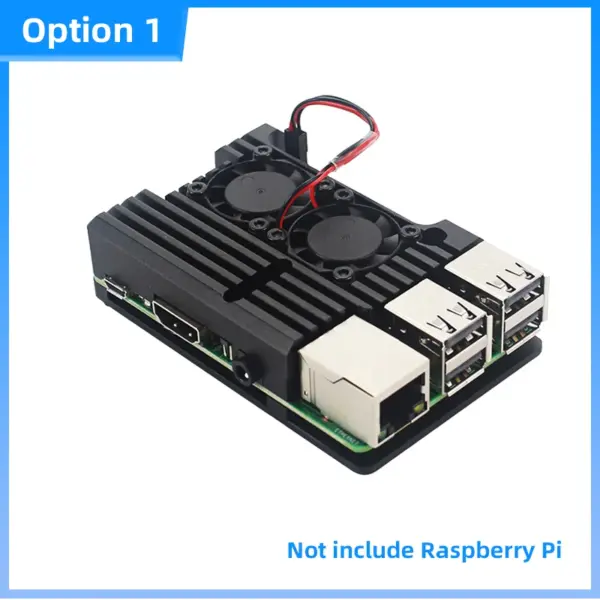 Raspberry Pi 3B+/3B Aluminum Cooling Case - Image 10