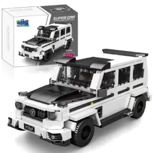 Sleek Hypercar Building Block Set