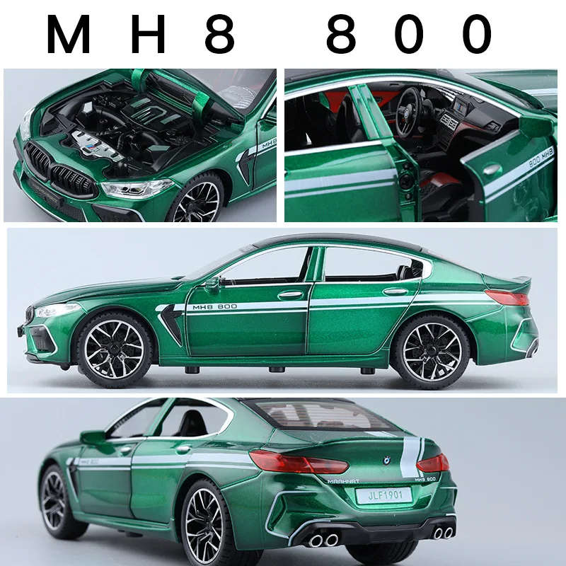BMW M8 MH8 800 1:24 Diecast Model Car 3 BMW M8 MH8 800 1:24 Diecast Model Car - Image 3