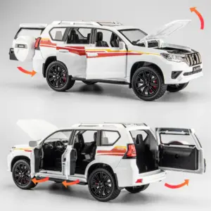1/24 Toyota Land Cruiser Prado Diecast Model 10 Sca4b660d87f34cf8be87ce7572d12c34J