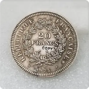 1973 France 20 Francs Replica Coin 3 Sca79eb678cad43dcb93eb3225a8d4673U