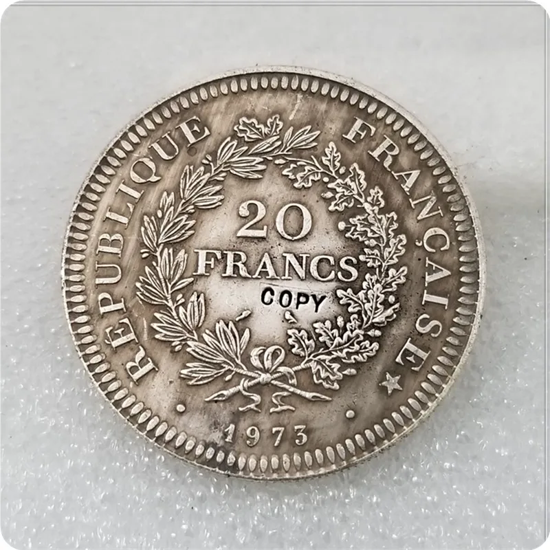 1973 France 20 Francs Replica Coin 2 1973 France 20 Francs Replica Coin - Image 2