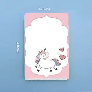 Rainbow Unicorn Memo Pad with 50 Sheets 44 Scaad3cdea97a4c53abe4bce4d5f061d1x