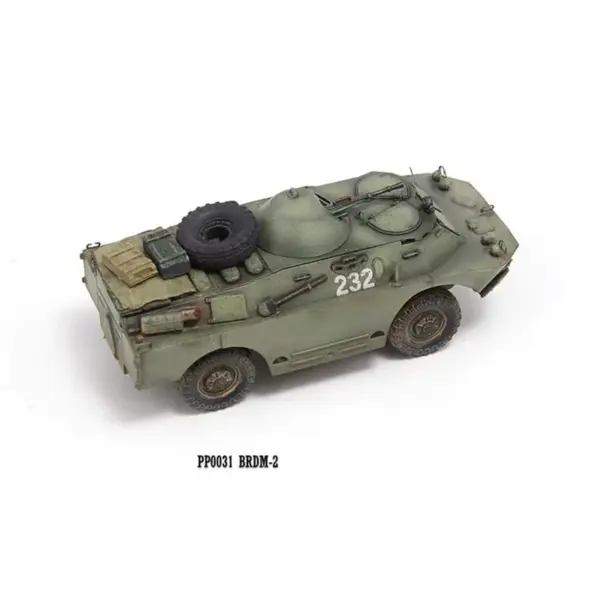 1/72 Scale Soviet BRDM-2 Armored Vehicle Model - Image 5