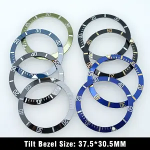 Olive Green Aluminum Watch Bezel 37.5mm 6 Scb4bf9dfd3ba49b09914921fd77c094dD 6