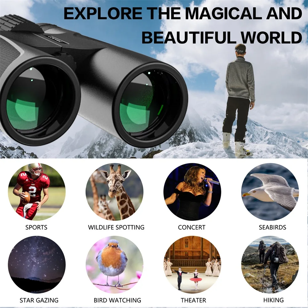 Suncore TL12X42 Portable HD Telescope Binoculars 8 Suncore TL12X42 Portable HD Telescope Binoculars - Image 8