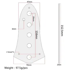 Shiny Steel Control Plate for Guitars 8 Scbae69899da249a8a21612c98c272129S