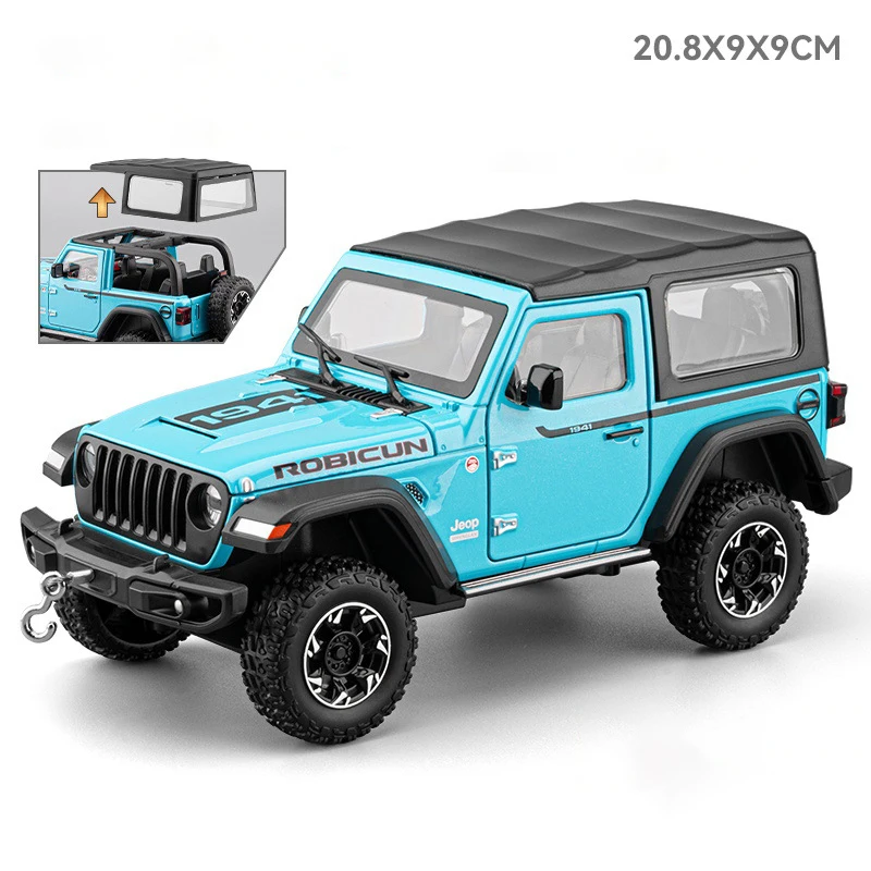 Wrangler Rubicon 1:24 Scale Diecast Model 9 Wrangler Rubicon 1:24 Scale Diecast Model - Image 9