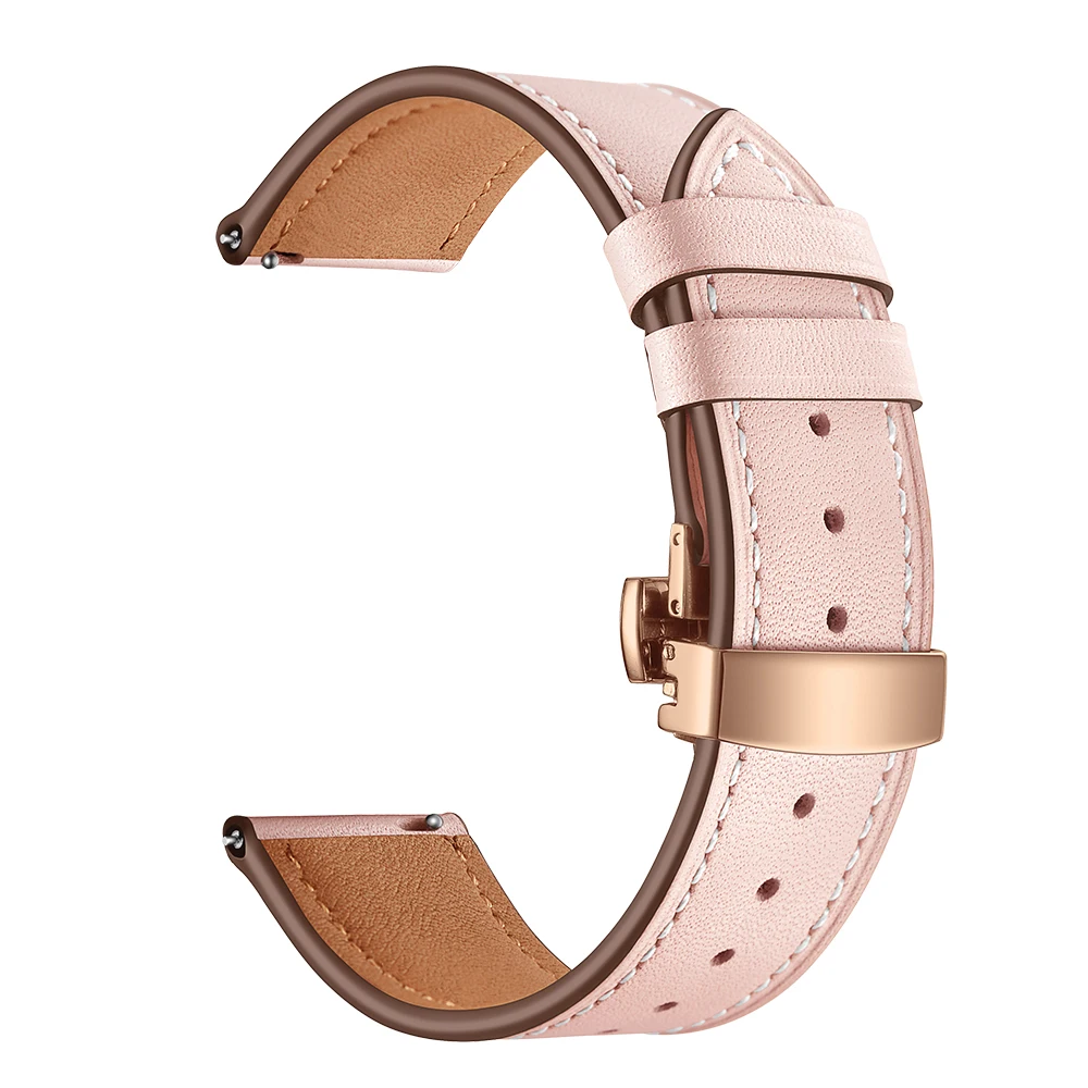 Genuine Cow Leather Watchband for Smartwatches 20 Genuine Cow Leather Watchband for Smartwatches - Image 20