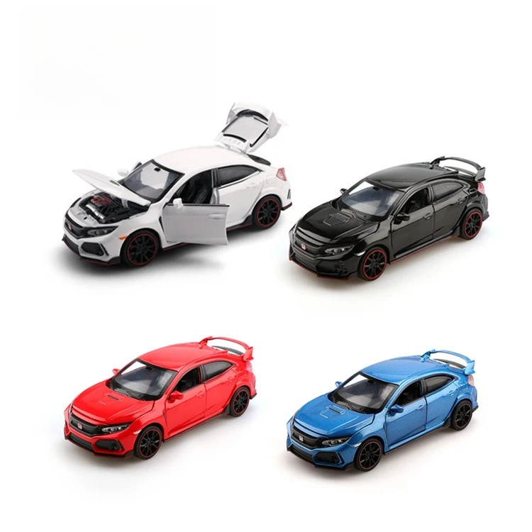 1:32 Honda Civic Type-R Diecast Model Car 5 1:32 Honda Civic Type-R Diecast Model Car - Image 5