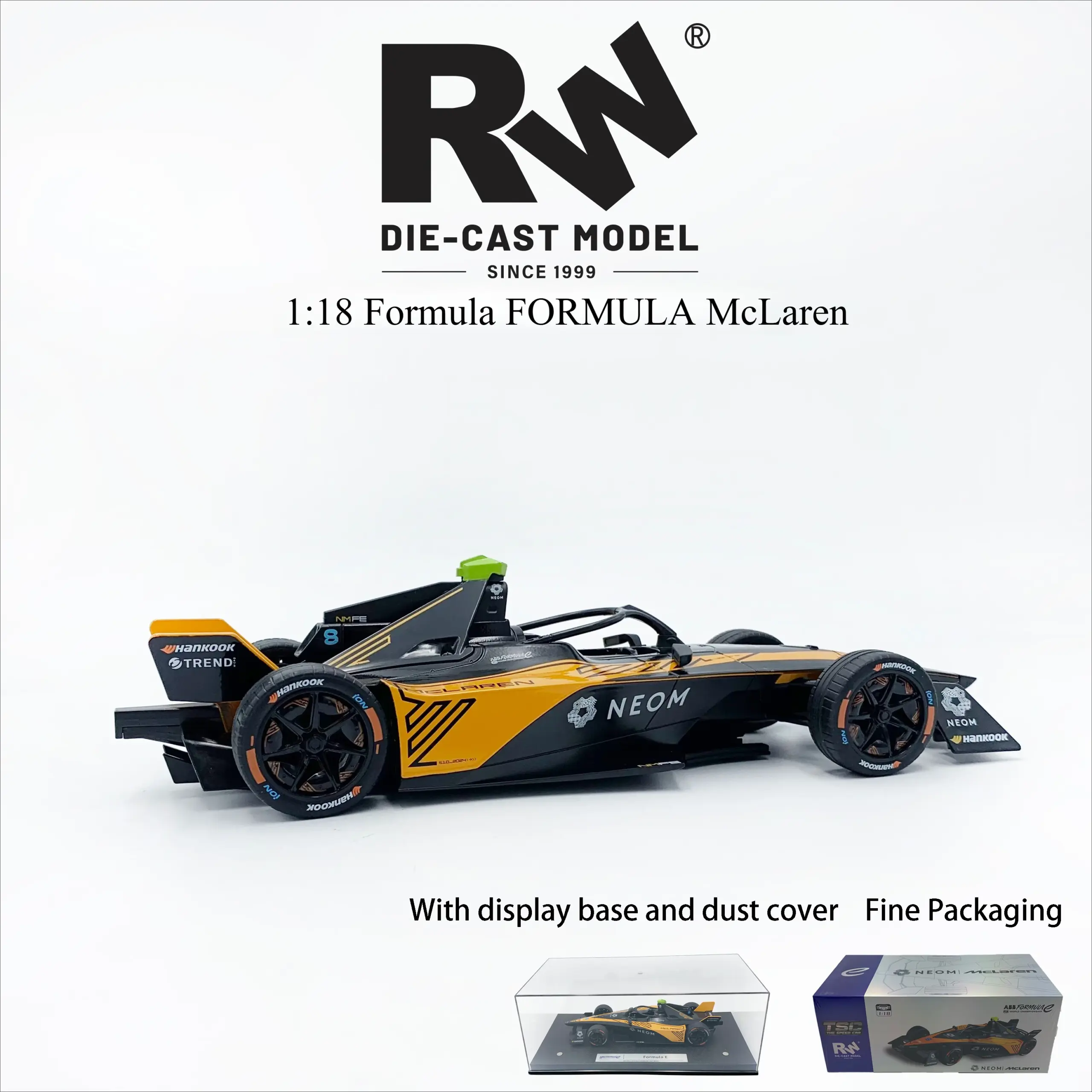 McLaren Formula Car Die-Cast Model 1:24 Scale 5 McLaren Formula Car Die-Cast Model 1:24 Scale - Image 5