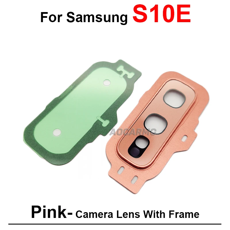 Samsung Galaxy S10e Camera Lens Replacement Set 14 Samsung Galaxy S10e Camera Lens Replacement Set - Image 14