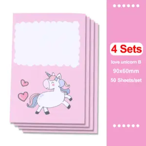 Rainbow Unicorn Memo Pad with 50 Sheets 36 Scd75f226f9474ee78853a37a75617feaU