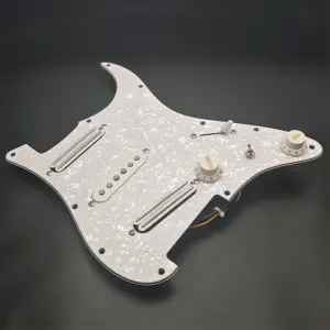 Alnico 5 Prewired ST Pickguard Set 22 Scd778d2bd3be4208b4493b0101f8d563y