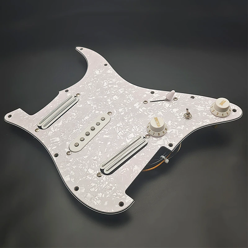 Alnico 5 Prewired ST Pickguard Set 4 Alnico 5 Prewired ST Pickguard Set - Image 4