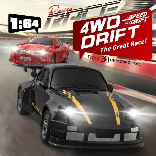 1:64 Scale KF20 Remote Control Drift Car - Image 3